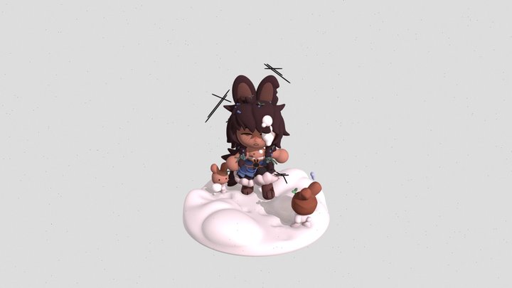Snowfight 3D Model