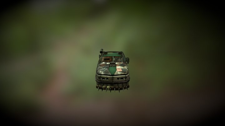 Leech Sketch Fab 3D Model