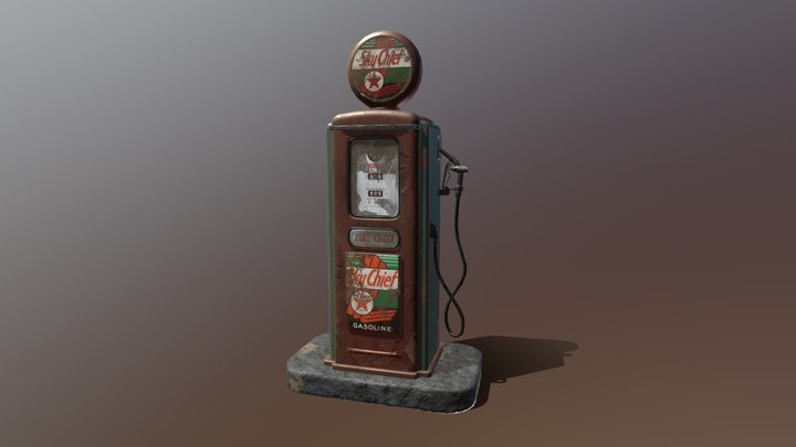 Old Petrol 3D Model