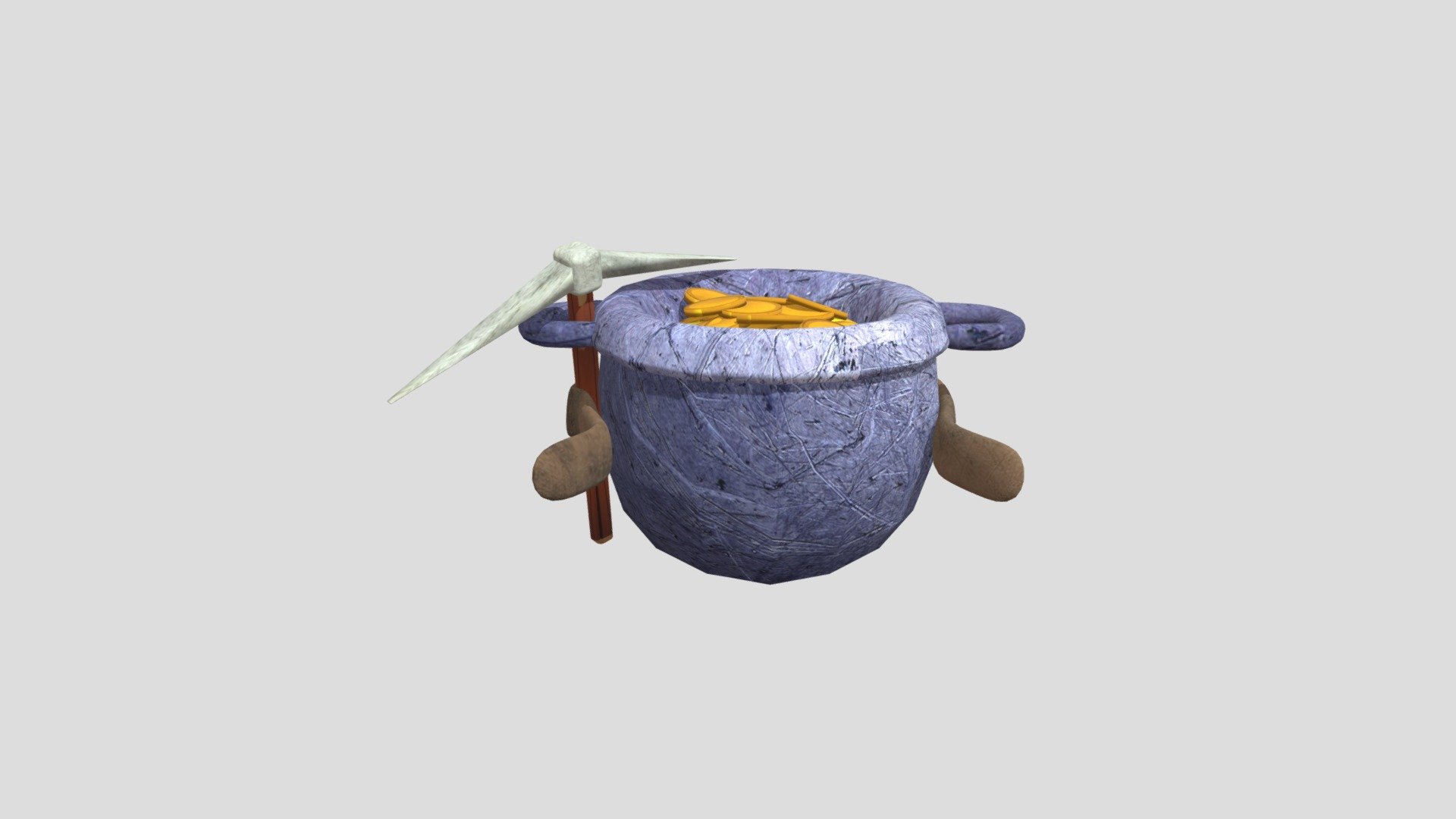 Miner's Cauldron - Download Free 3D model by Arcylic (@nz091202 ...