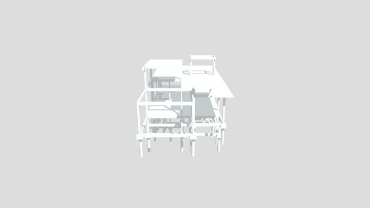 Residência Green Valley - Estrutural 3D Model