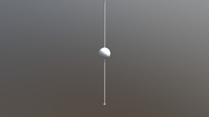 Pole Light Low 3D Model