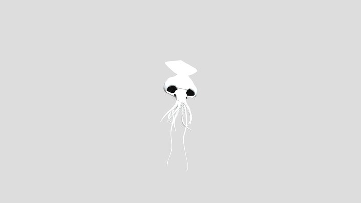 Colossal squid full 3D Model