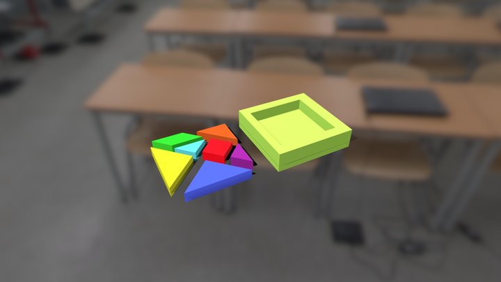 Tangram 3D Model