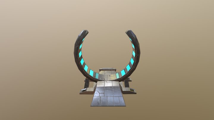 Texture Painting & Sculpting Final Asset 3D Model