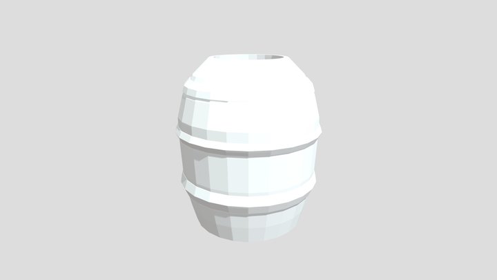 Akingbade0509 Barrel Mesh 3D Model