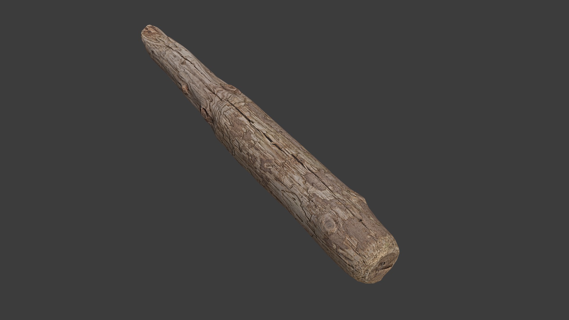 3D model Wood Log - This is a 3D model of the Wood Log. The 3D model is about shape.