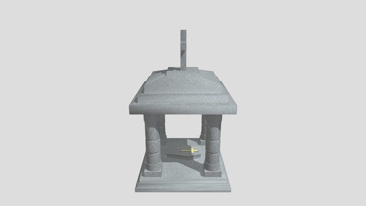 tomb forest shooter 3D Model