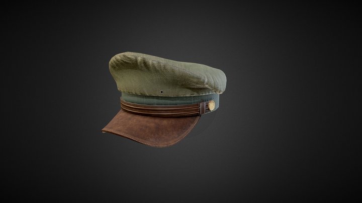 Soldier Cap 3D Model