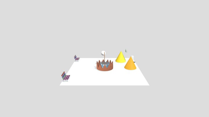 Camp Boy 3D Model