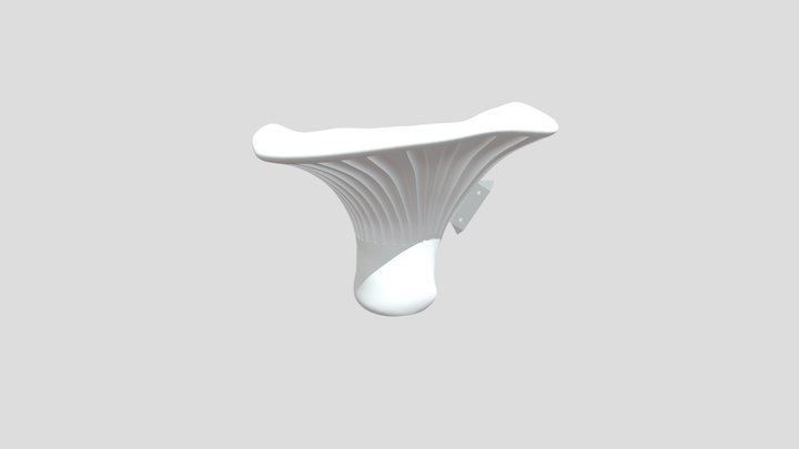 🍄 MUSHROOM SHELF 🍄 (For 3D printing) 3D Model