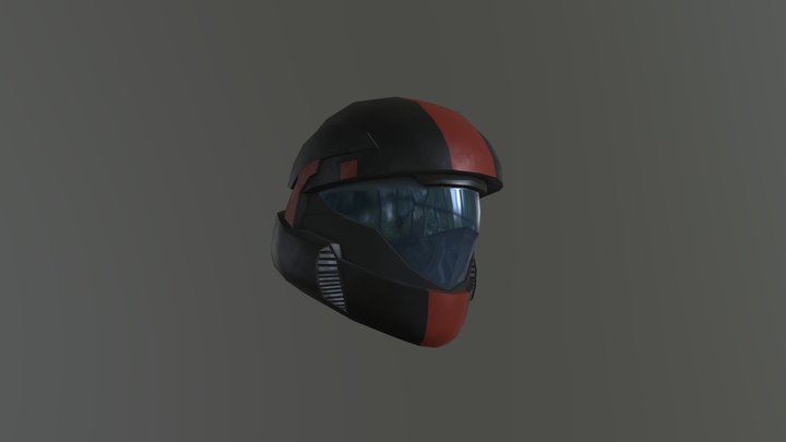 ODST Helmet 3D Model