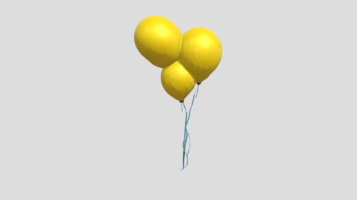 Ballons 3D Model