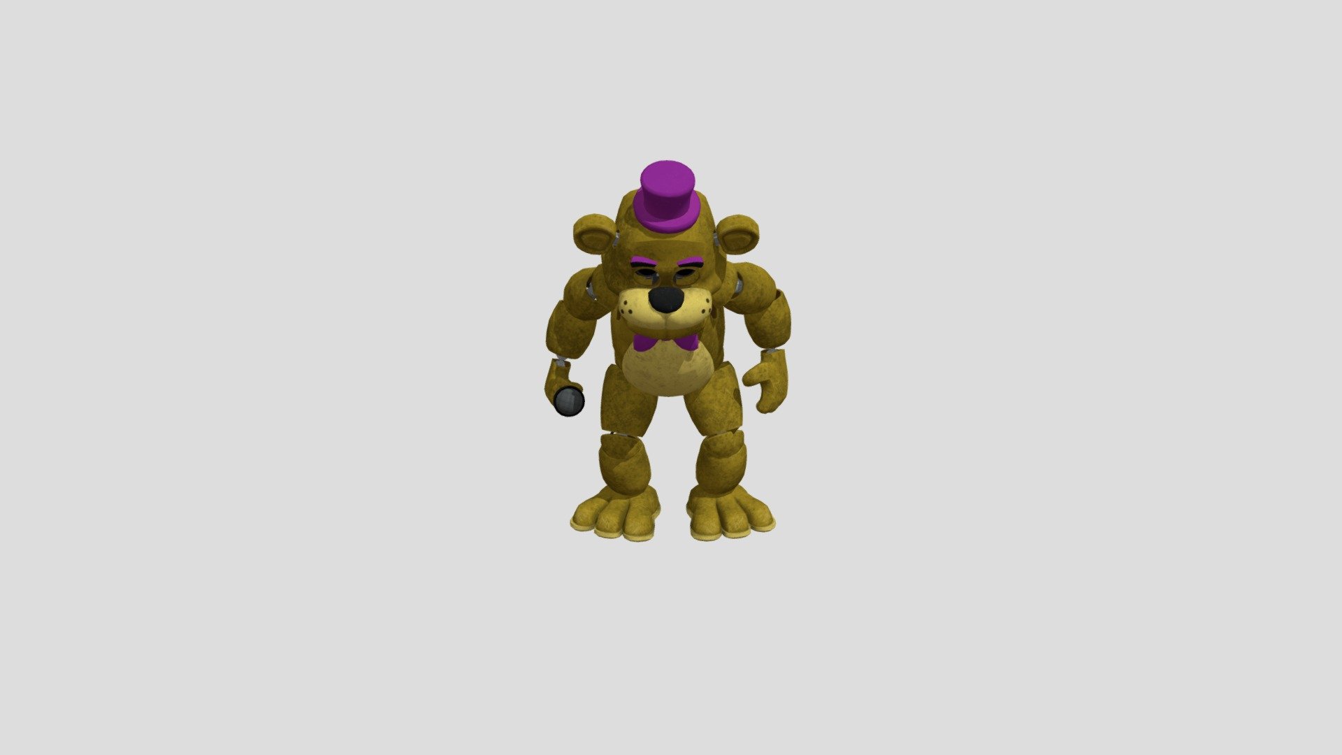 VR Fredbear FNAFSFM1 - Download Free 3D model by kamdezbroz [9035a5b ...