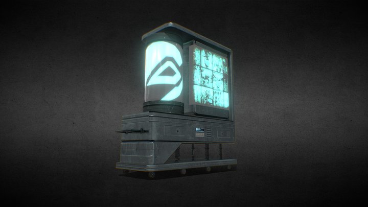 Scifi Generator GrowVision 3D Model