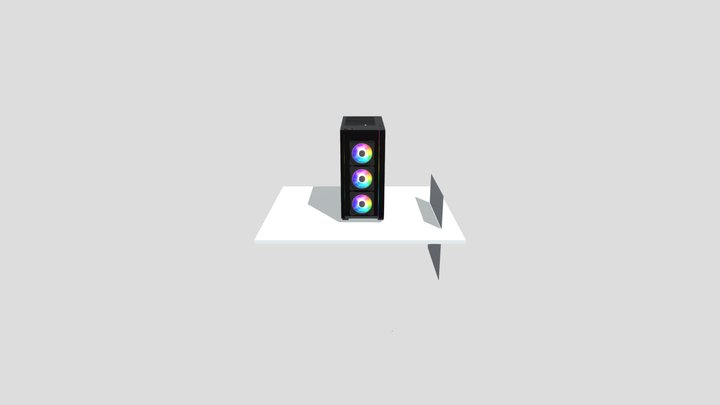 Monster Gaming PC 3D Model