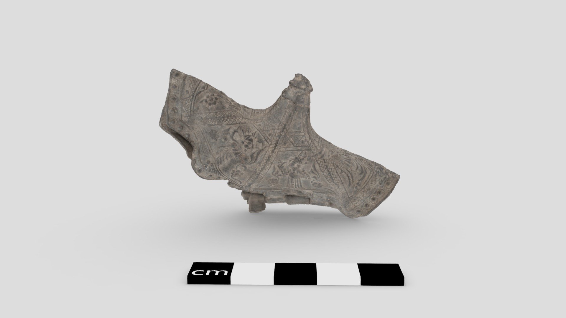 Tinakansi - Lid of A Pewter Vessel