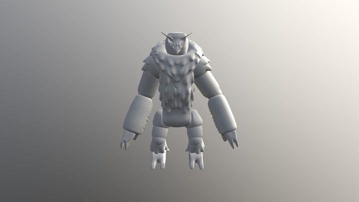 Owlbear 3D Model