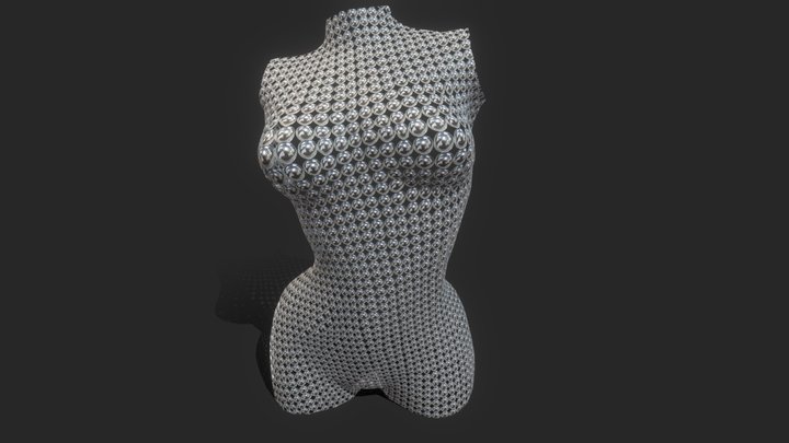 Ball Bearing Torso 3D Model