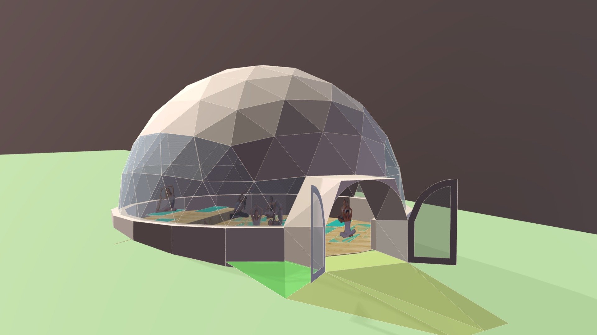 Yoga dome Elena V01