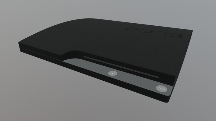 Sony Ps3 3D Model