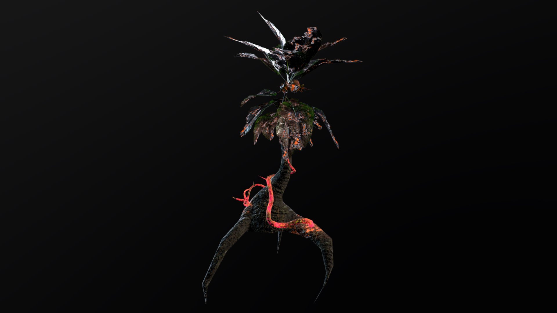 Infected Alien Palm Tree - 3D model by taleo22 [903b30b] - Sketchfab