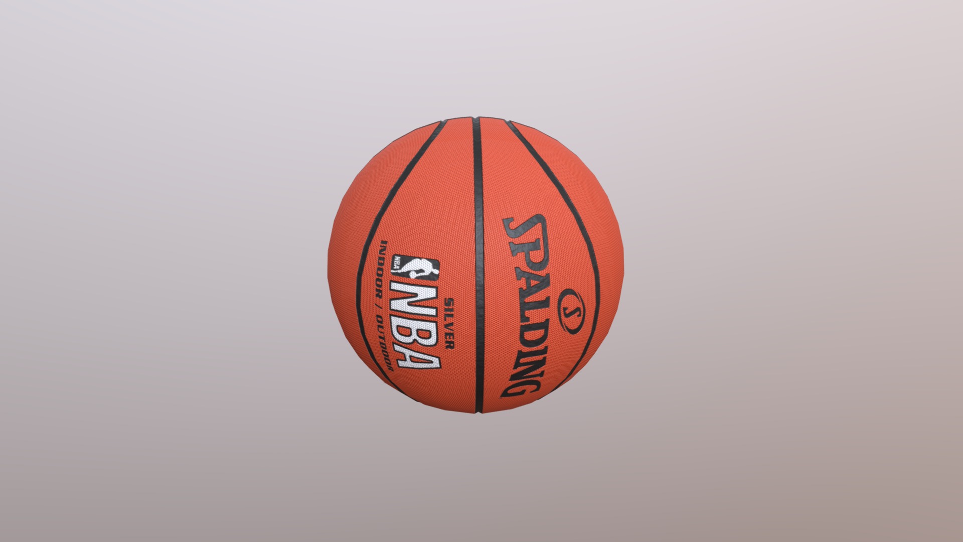 3D model Basketball ball - This is a 3D model of the Basketball ball. The 3D model is about a basketball on a white background.