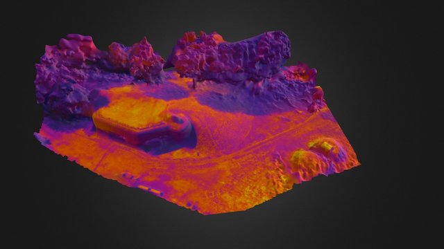 Bunker BS8 Thermal 3D 3D Model