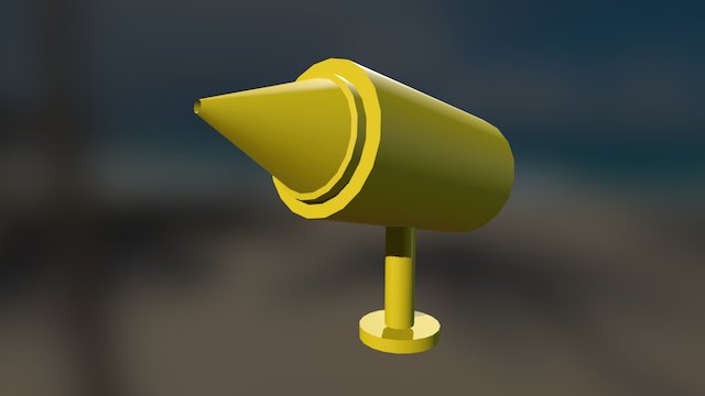 Mustard Turret 3D Model