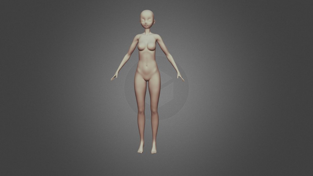 Anime sculpt Base Body