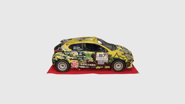 Toyota Gazoo Racing Really challenge 3D Model
