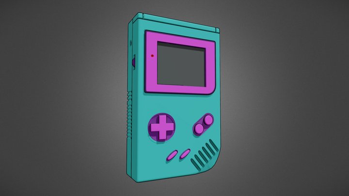 Nintendo Game boy_props 3D Model