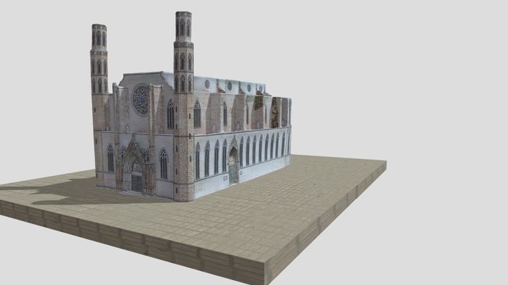 Catedral Ave María 3D Model