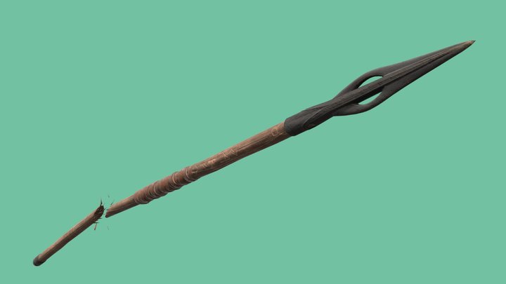 900 BC Spear 3D Model