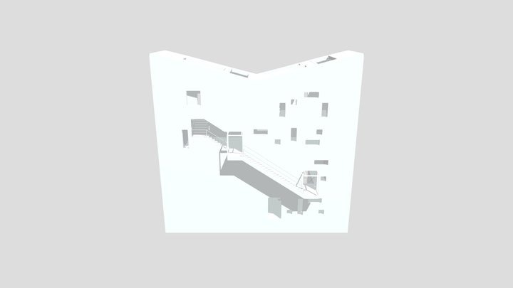 Model With Facade 3D Model