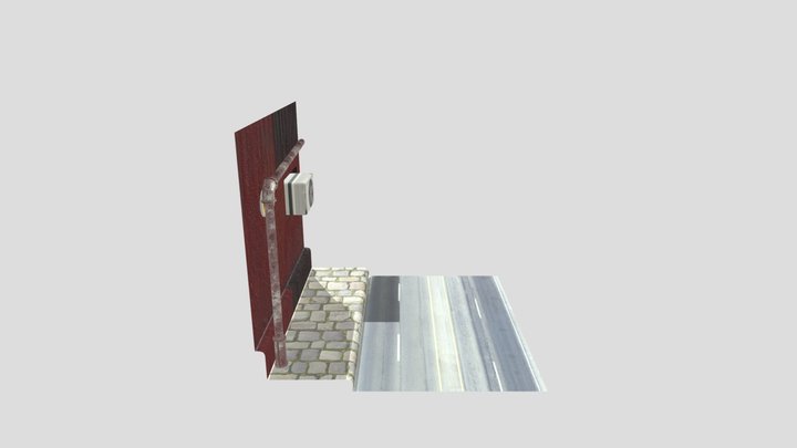 Alley 3D Model