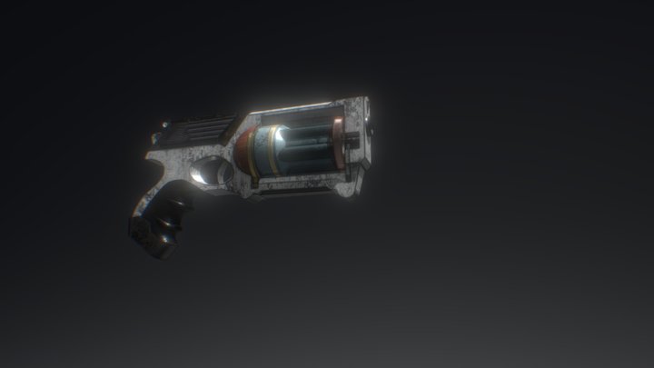 nerf with ammo 3D Model