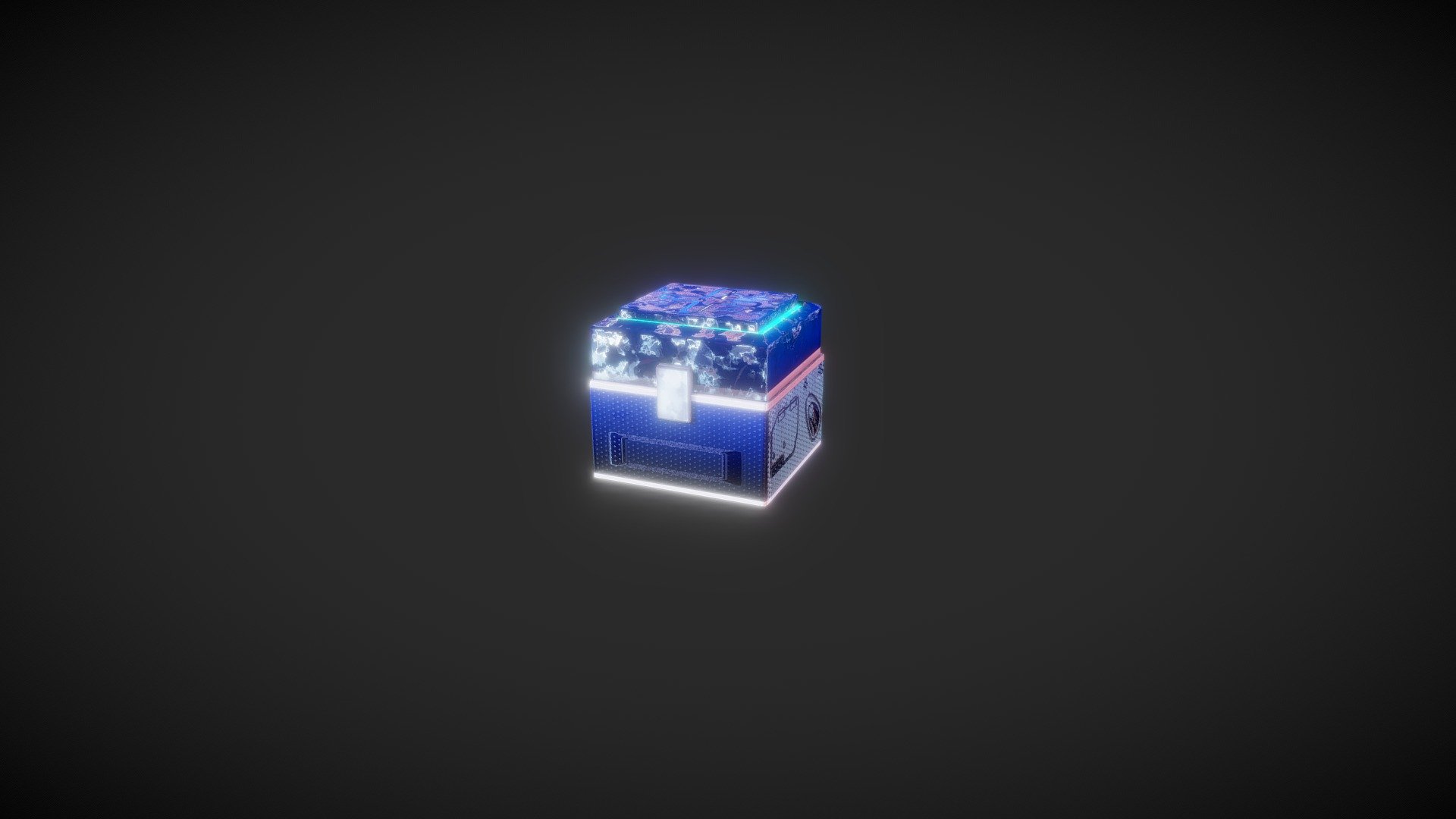 Animated Sci-Fi Chest