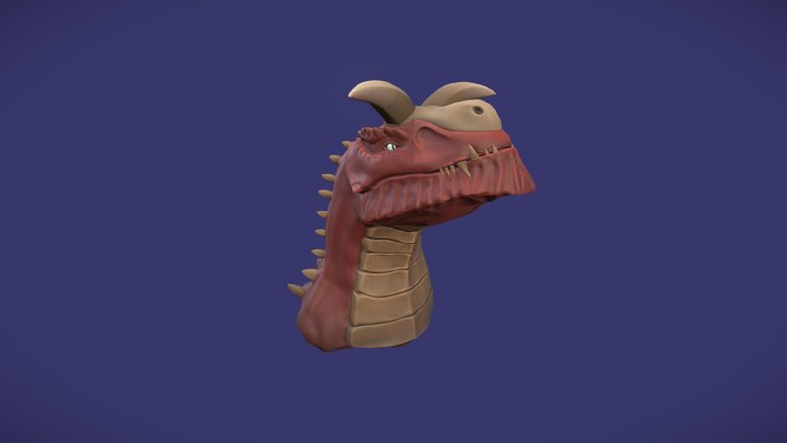 DinoDragon_school 3D Model