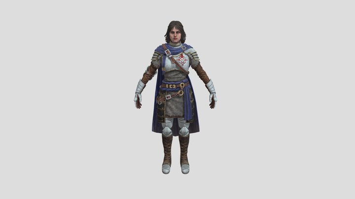 Helledryn from Styx Shards of Darkness - Rigged 3D Model