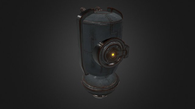 Escape pod 3D Model