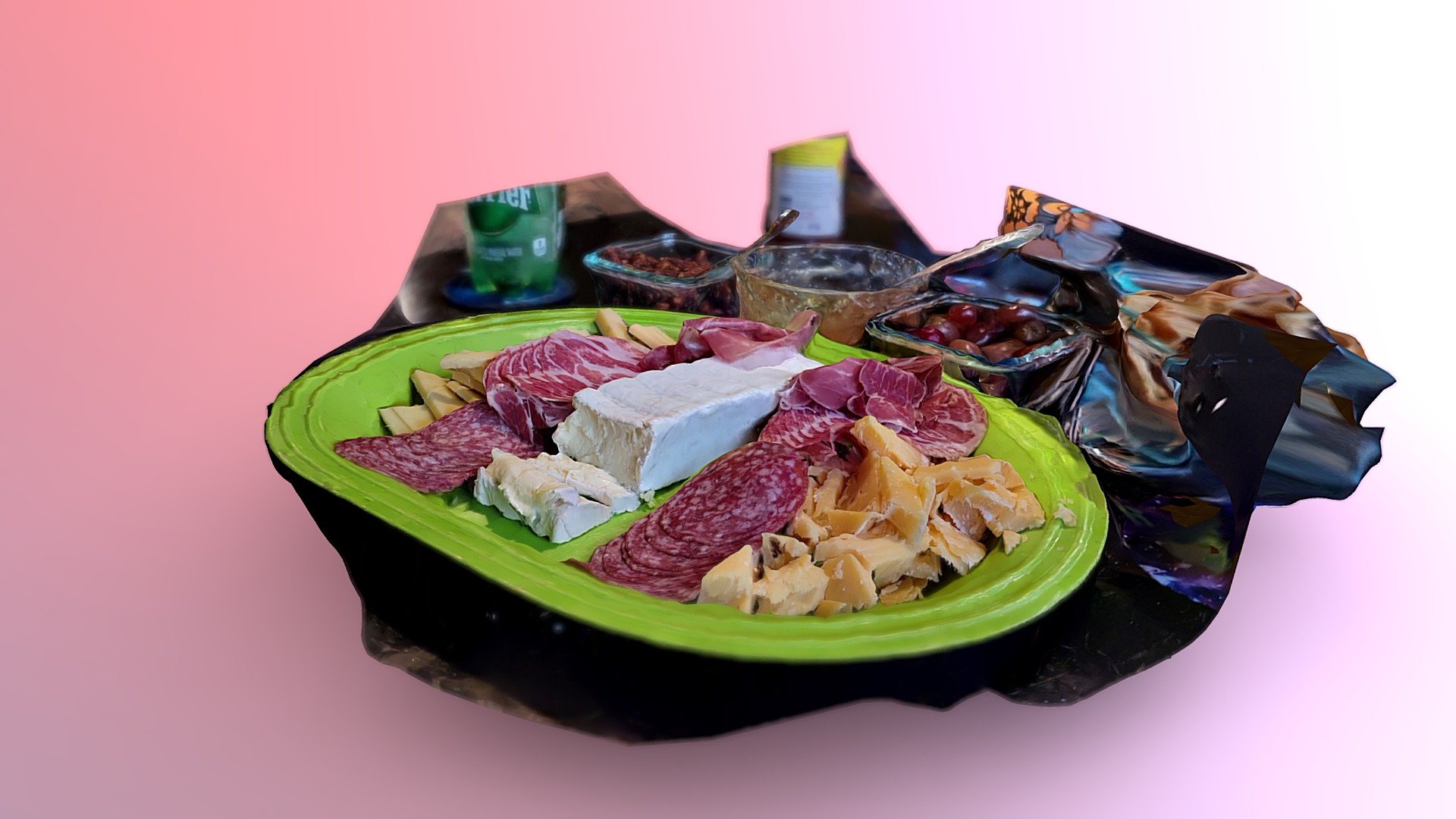 Holiday Cheese and Charcuterie Board