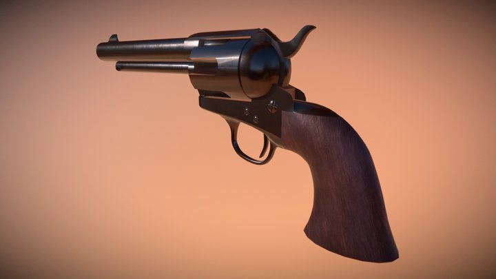 Colt Peacemaker 3D Model
