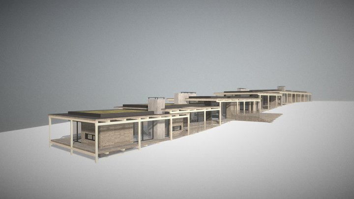 The Long House 3D Model