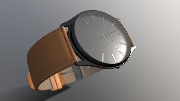 Accutime -Campbell Brown 3D Model