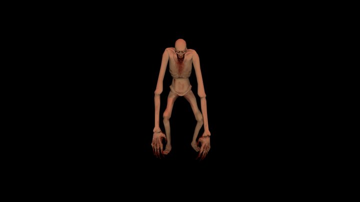 SCP-096 CB 3D Model