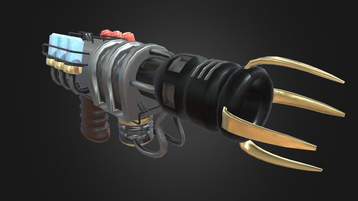 Element Gun V1 3D Model