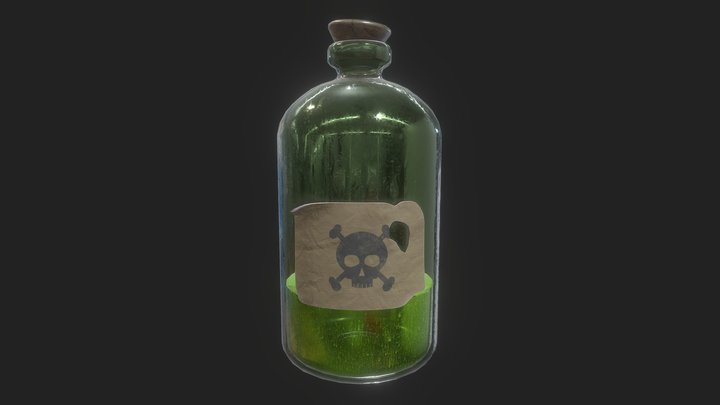Potion of Poison 3D Model