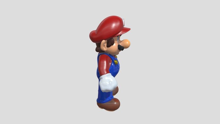 mario figure 3D Model