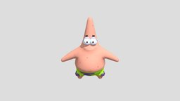 Patrick Star - Download Free 3D model by patrick.ambrose28403 [57a9e73 ...